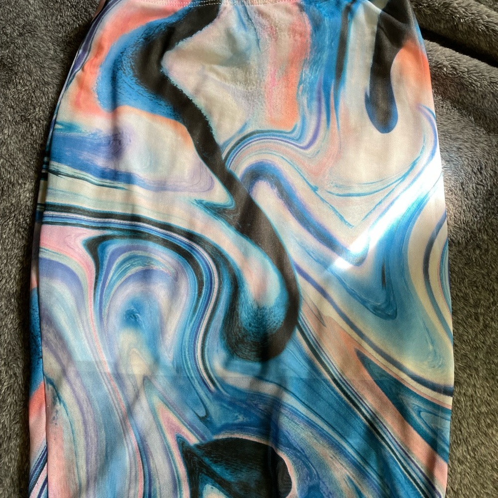 Marble blue Rave Set - Picture 6 of 8
